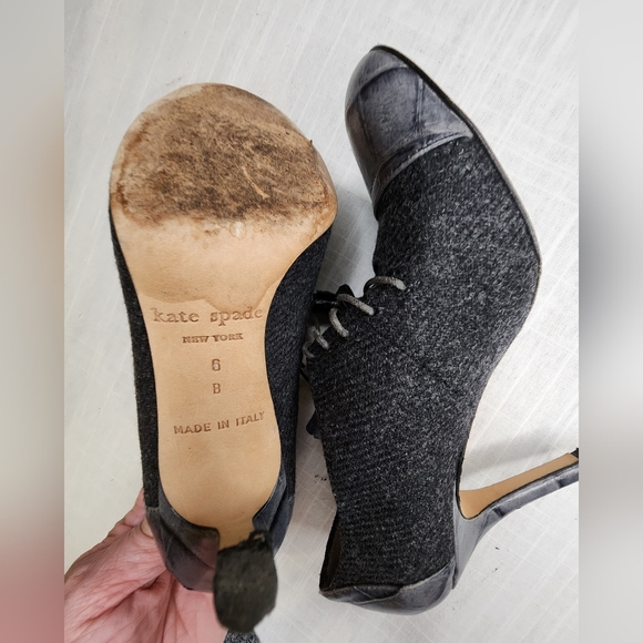 Kate Spade Lace up Heel Size 6 - Picture 8 of 9